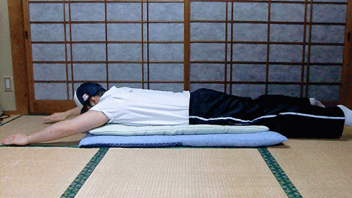 一般的な背筋運動