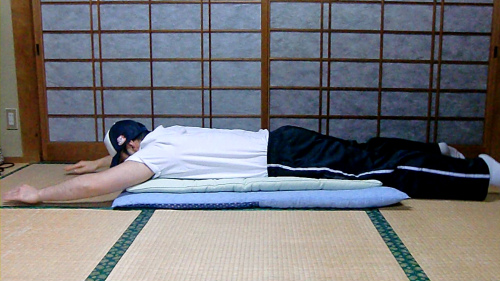 背筋運動その1